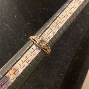 Gold and Silver Vintage Ring